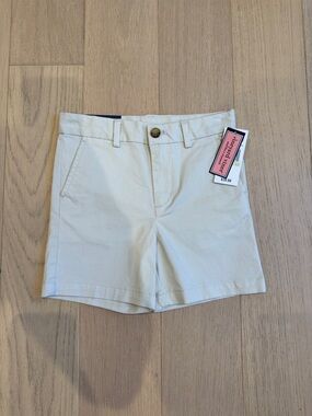 Kid’s Cream Chino Shorts